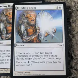 Magic the Gathering Mirrodin 15 Blinding Beam and 10 Leonin DenGuard 25 card NM - Image 2