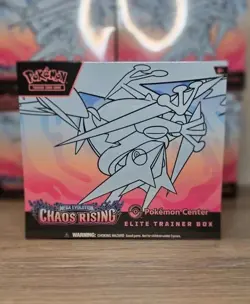 Pokemon TCG Chaos Rising Pokemon Center Elite Trainer Box ETB - NEW & SEALED - Image 1