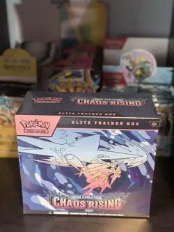 Pokemon TCG Mega Evolutions Chaos Rising Elite Trainer Box ETB Brand New Sealed - Image 1