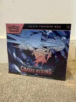 Pokemon TCG Chaos Rising ETB Brand New Factory Sealed - Image 1