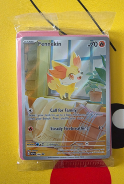 Fennekin 080 — Pokemon TCG Chaos Rising ETB Black Star Promo — Sealed - Image 1
