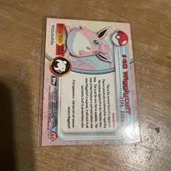 Topps Wigglytuff #40 Pokemon Topps Series 1 TV Animation Holo Rare English - Image 2