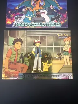 Mewtwo Strikes Back Pokemon Topps Like It Never Happened No.40 Holo Foil LP - Image 1