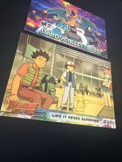 Mewtwo Strikes Back Pokemon Topps Like It Never Happened No.40 Holo Foil LP - Image 2