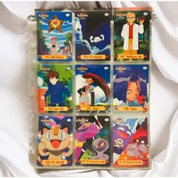 1999 Topps Pokemon 9-Card Complete Puzzle Set TV Animation, TV #1-4 - Image 2