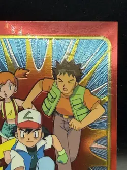 2000 Topps Pokemon TV Tin Topper Jumbo 2 of 5 Ash Misty Brock Series 2 Animation - Image 5