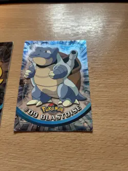 Blastoise #09 | Topps TV Animation Series | Holo Pokemon Card HP - Image 4