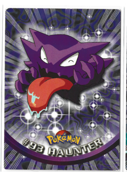 Topps Pokemon Haunter #93 2000 TV Animation Edition Blue Logo Non Holo - Image 1