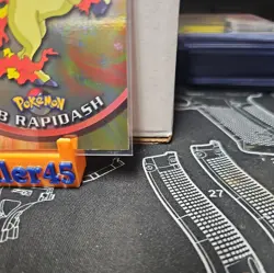 Pokemon Topps #78 RAPIDASH Chrome Holo Foil TV Animated Edition NM - Image 5