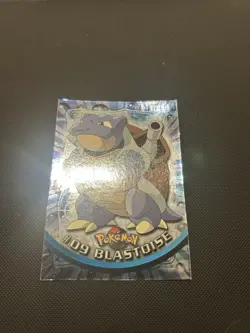 Blastoise #09 | Topps TV Animation Series | Holo Pokemon Card MP - Image 2