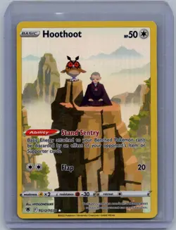 Hoothoot TG12/TG30 Holo Astral Radiance Trainer Gallery Pokemon NM - Image 1