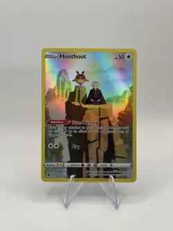 Hoothoot TG12/TG30 Astral Radiance Trainer Gallery Pokemon Holo NM - Image 1