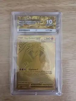Mega Charizard Y Ex 294/217 Ascended Heroes ACE 10 Gem Mint Pokemon TCG - Image 1