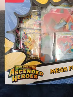 Pokemon TCG - Mega Evolution Ascended Heroes Feraligatr Mega EX Box New & Sealed - Image 2