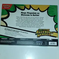 Pokemon TCG Mega Evolution Ascended Heroes Meganium ex Box Promo Foil (6+) - Image 2