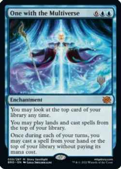 MTG One with the Multiverse - Foil - Promo Pack, Promo Pack, Lightly Played, Eng - Image 1