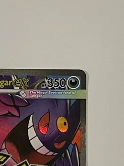 Pokemon TCG Mega Gengar ex Sun & Moon Secret Rare Full Art Foil 269/217 English - Image 3