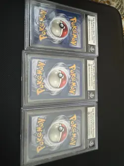 BGS 8.5 1999 Pokemon Base Set Unlimited Holo Charizard Blastoise and Venusaur. - Image 2