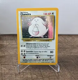 Pokemon TCG Base Set Chaneira 3/102 Holo Rare German WotC 1999 - Image 1
