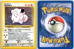 Pokemon Base Set Clefairy 5/102 Holo Rare 1999 WOTC Near Mint NM - Image 1