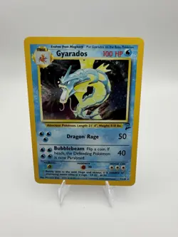 The Pokemon Company Gyarados 006/102 Base Set Holo Rare Unlimited EN 1999 100HP - Image 1