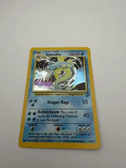 The Pokemon Company Gyarados 006/102 Base Set Holo Rare Unlimited EN 1999 100HP - Image 3