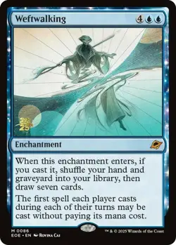 MTG Weftwalking - Foil - Prerelease Promo, Prerelease & Release Promos, Lightly - Image 1