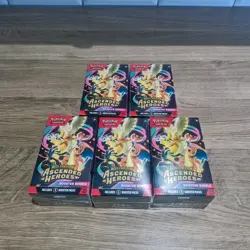 5x Pokemon TCG Ascended Heroes Booster Bundles IN HAND - Brand New & Sealed ✅ - Image 2