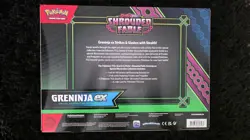 Pokemon Shrouded Fable Greninja ex Special Illustration Collection Box TCG - Image 2