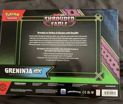 Pokemon TCG Greninja ex Special Illustration Collection Box Shrouded Fable - Image 2