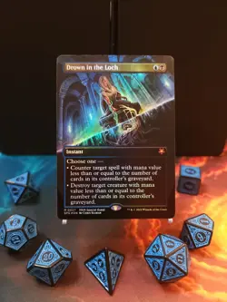 MTG Drown in the Loch (Borderless) #27 Special Guests Foil - Image 1
