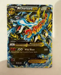 M Charizard EX 69/106 Ultra Rare XY Flashfire Pokemon English Mega LP - Image 2