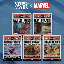 MTG Spider-Man FOIL Secret Lair Drop PRESALE Daily Bugle Breaking News - Image 1