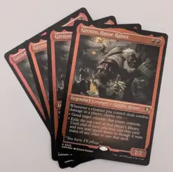 Grenzo, Havoc Raiser Etched x1 Commander Masters MTG Magic the Gathering LP/NM - Image 5