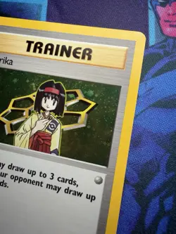 Erika (16) Unlimited Holo Holo Rare Gym Heroes 016/132 LP+ Pokemon Card TCG - Image 3