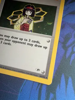 Erika (16) Unlimited Holo Holo Rare Gym Heroes 016/132 LP+ Pokemon Card TCG - Image 4