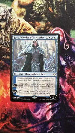 MTG Jace, Wielder of Mysteries 54 War of the Spark WAR Rare Regular NM - Image 1