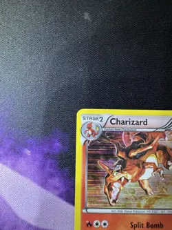 Pokemon TCG Charizard Legendary Treasures Holo Rare Card 19/113 - Image 2