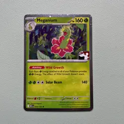 Meganium (Cosmos Holo) 010/132 Rare Prize Pack Series Cards Pokemon Near Mint - Image 1