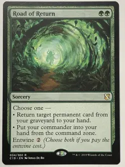 MTG TCG - Road of Return 034/302 Commander 2019 - NM (Free Shipping $5+) - Image 1