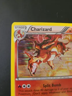 Pokemon TCG Charizard Legendary Treasures Holo Rare Card 19/113 - Image 2