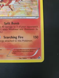 Pokemon TCG Charizard Legendary Treasures Holo Rare Card 19/113 - Image 4
