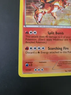 Pokemon TCG Charizard Legendary Treasures Holo Rare Card 19/113 - Image 5
