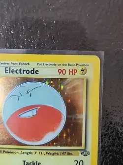 Pokemon TCG Electrode Jungle Holo Rare Card 2/64 1st Edition Near Mint WOTC - Image 2