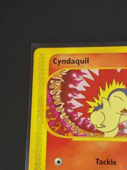 Pokemon TCG Cyndaquil Non-Holo Expedition Base Set E-reader 105/165 WOTC LP+ - Image 3