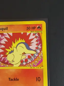 Pokemon TCG Cyndaquil Non-Holo Expedition Base Set E-reader 105/165 WOTC LP+ - Image 4