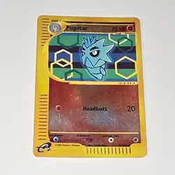 Pokemon Pupitar 90/165 Reverse Holo Expedition Base Set 2002 e-Reader Card - Image 3