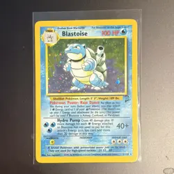 Blastoise Base Set 2 Holo Rare 2/130 (2000) English Pokemon Card 100 HP - Image 1