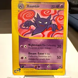 Pokemon TCG Haunter 080/165 Expedition Base Set Regular Uncommon 70 HP EN 2002 - Image 1