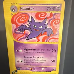 Pokemon TCG Haunter 080/165 Expedition Base Set Regular Uncommon 70 HP EN 2002 - Image 2